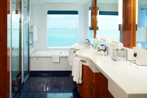 2 Bedroom Deluxe Family Suite Bathroom, Norwegian Dawn