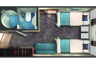 Oceanview Stateroom, Norwegian Sky