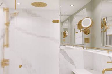S.S. Clare Stateroom Bathroom, Uniworld
