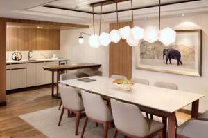 Penthouse Suite Dining Room on Celebrity Silhouette
