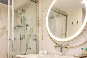 Concierge Level Veranda Stateroom Bathroom, Allura, Oceania Cruises