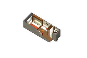 Ocean View Stateroom Floor Plan on Celebrity Reflection