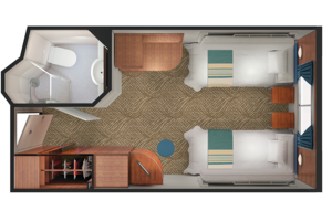 Sail Away Oceanview Stateroom, Pride of America