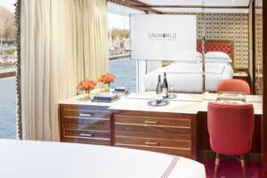 Deluxe French Balcony Vanity, S.S. Joie de Vivre, Uniworld