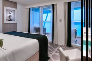 Royal Suite bedroom, Celebrity Ascent