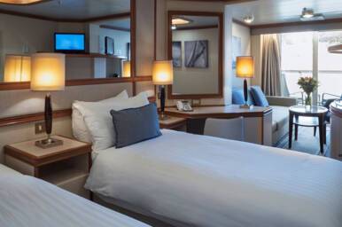 Superior Deluxe Balcony Bedroom Twin, Azura, P&O Cruises