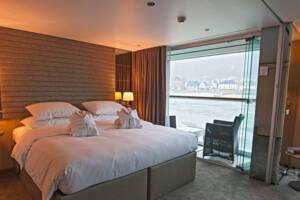 Royal Balcony Suite Bedroom, Scenic River Cruising