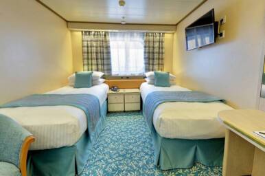 Superior Ocean View Cabin Bedroom, Bolette, Fred. Olsen Cruise Lines