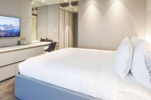 Balcony Suite Bedroom, Emerald Azzurra, Emerald Yacht