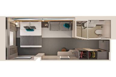 Oceanview Stateroom, Norwegian Luna