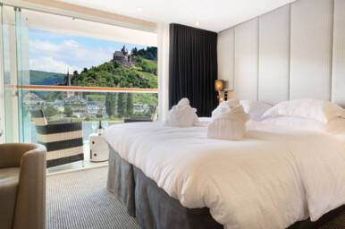 Private Deluxe Balcony Suite, Scenic Gem - Configuration may vary, image based on Balcony Suite