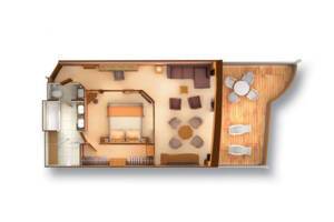 Penthouse Spa Suite, Seabourn Sojourn