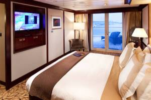 Penthouse Bedroom on Celebrity Constellation