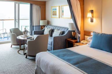 Suite Bedroom, Aurora, P&O Cruises