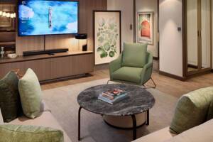 Penthouse Suite Living Room on Celebrity Silhouette