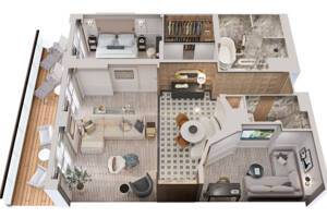 Oceania Suite Floor Plan, Oceania Cruises