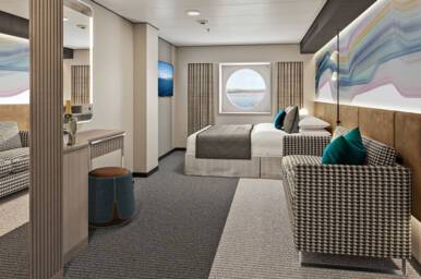 Oceanview Stateroom, Norwegian Luna