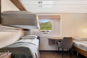 Arctic Superior Cabin (YA3), MS Trollfjord, Hurtigruten