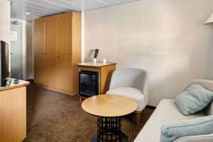 Arctic Superior Cabin (QJ), Seating, MS Trollfjord, Hurtigruten