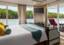 Royal Suite Bedroom, Mekong Jewel, Uniworld