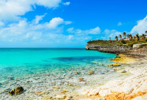 Preacher’s Cave Beach, Eleuthera Island, Bahamas