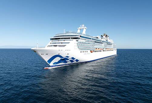 Coral Princess at Sea