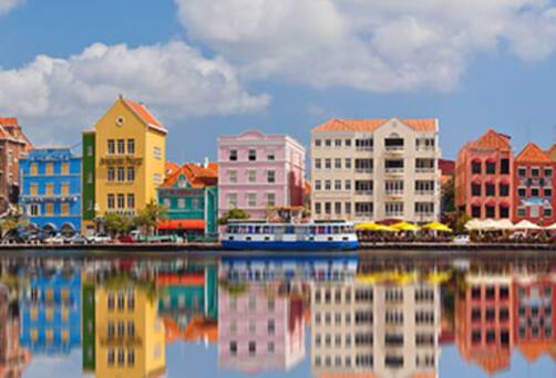 A panoramic view of Willemstad