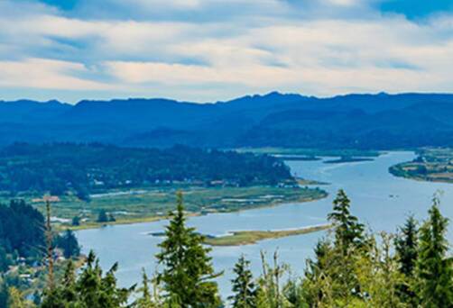 A panoramic view of Astoria