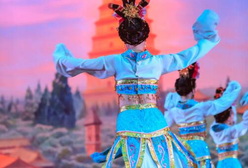 Tang Dynasty dancing show