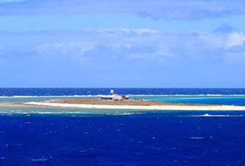 A panoramic view of Willis Island