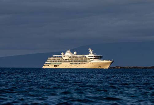 Silver Origin at sea