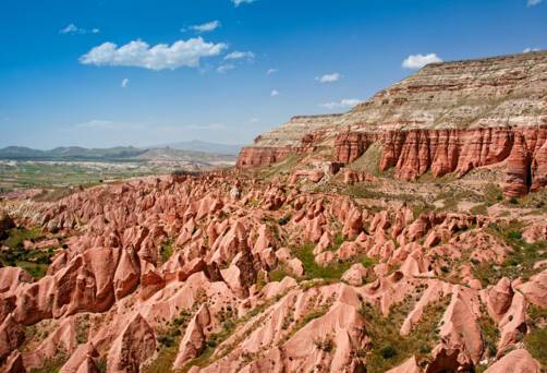 Red valley at Cappadocia