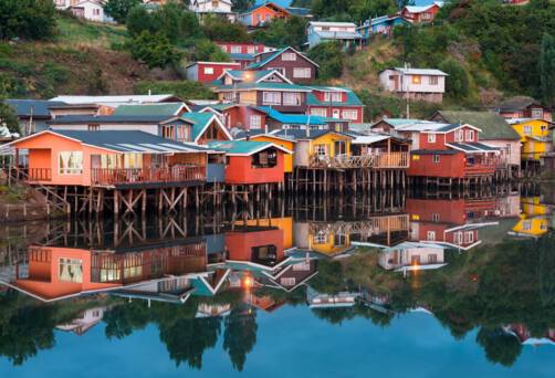 Castro, Chiloe Island, Chile