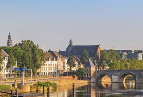 A panoramic view of Maastricht