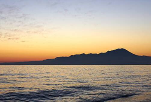Sakaiminato at sunset