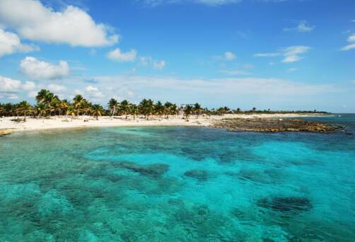 Mexico, Costa Maya beach