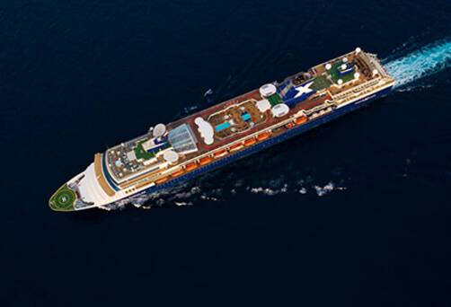Celebrity Constellation at sea