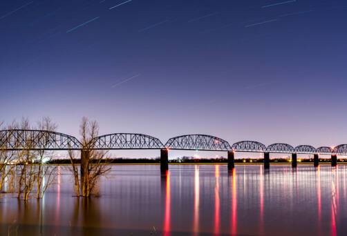 aducah, Kentucky on the Ohio River