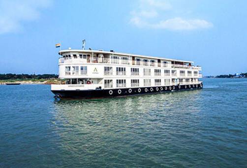 Ganges Voyager II sailing on the Ganges River