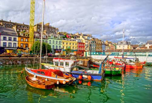 Cobh Harbour in Cork