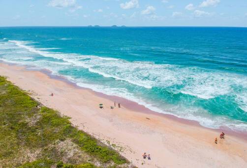 Praia do Ervino in Sao Francisco do Sul