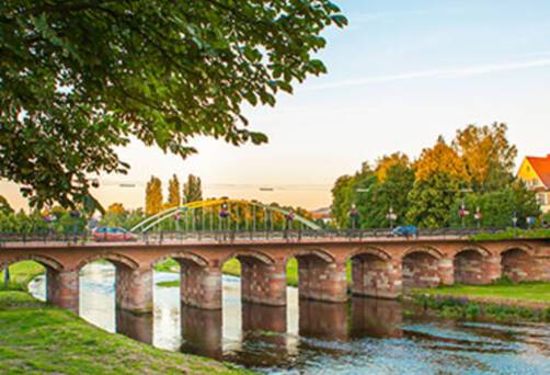 A summers evening in Rastatt