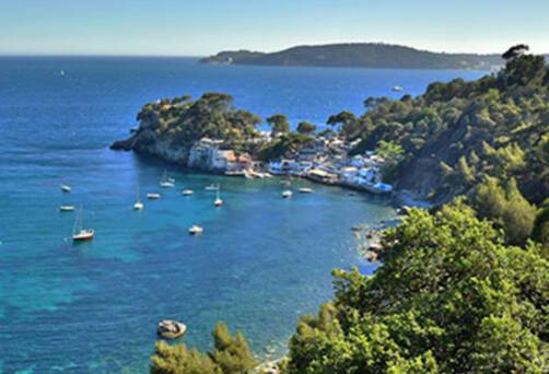 A panoramic view of Toulon's Cap Brun