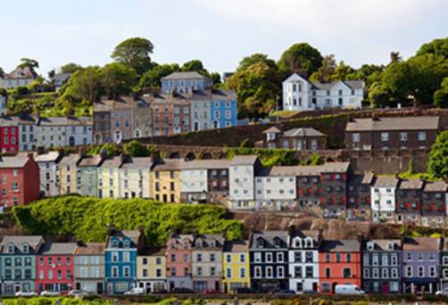 A panoramic view of Ringaskiddy