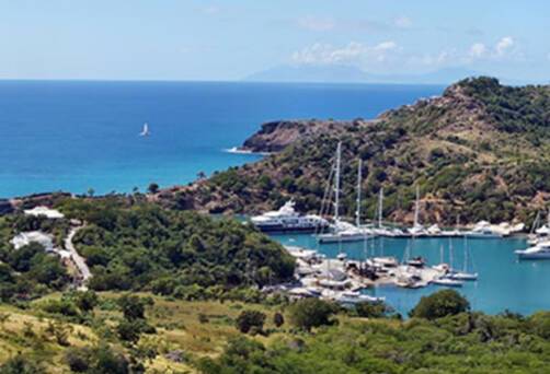 A panoramic view of Falmouth