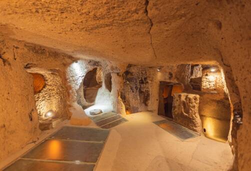 Ozkonak the underground city
