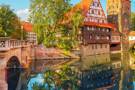 A panoramic view of Nuremberg