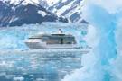 Radiance of the Seas in Hubbard Glacier