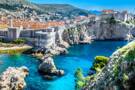 A panoramic view of Dubrovnik