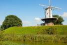 Traditional windmill in Veere